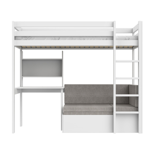 Letto a soppalco Study & Relax Elements - Spazio completo