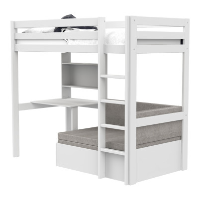 Lifetime High Sleeper Bed Study & Relax Elements - All-in-One Space
