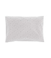 Träumeland Housse de coussin Moon gris 40 x 60 cm