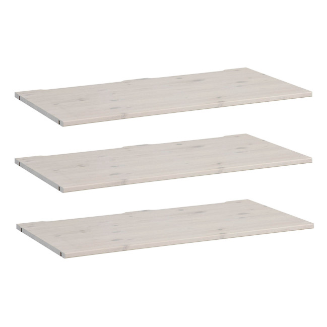 Lifetime 3 étages pour élément d’armoire 100 cm Whitewash