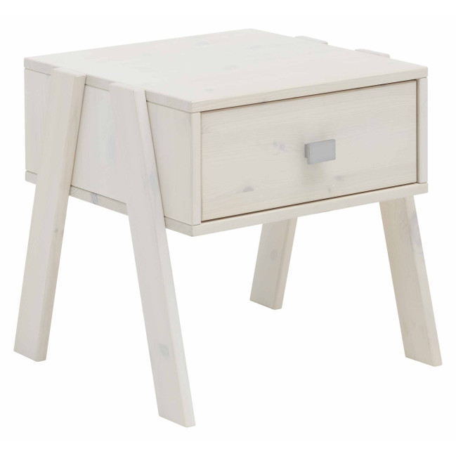 Table de chevet Lifetime avec tiroir vitré