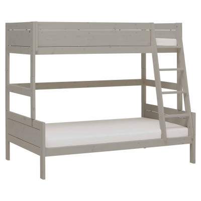 LifeTime Kidsdrooms Bunk Bed Family incl. Slatted Frames Whitewash