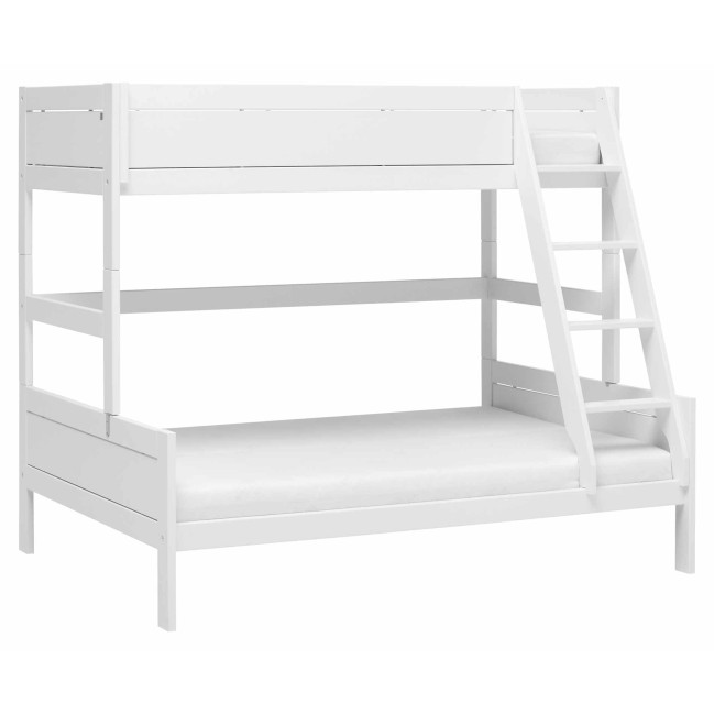 Lifetime Bunk Bed Family Bianco 90/140 / Deluxe Telaio a doghe