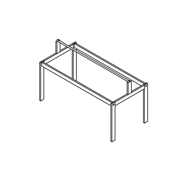 Gestell für Stoffdach - Kojenbett