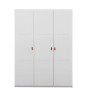 Armoire 3 portes 150 cm avec portes battantes & plateaux vion LifeTime