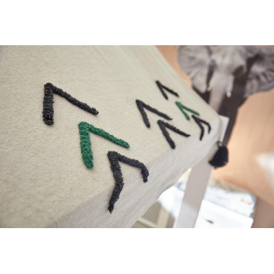 Combinaison de lit 4 en 1 Lifetime avec toit en tissu Wild Life avec blanc DLR