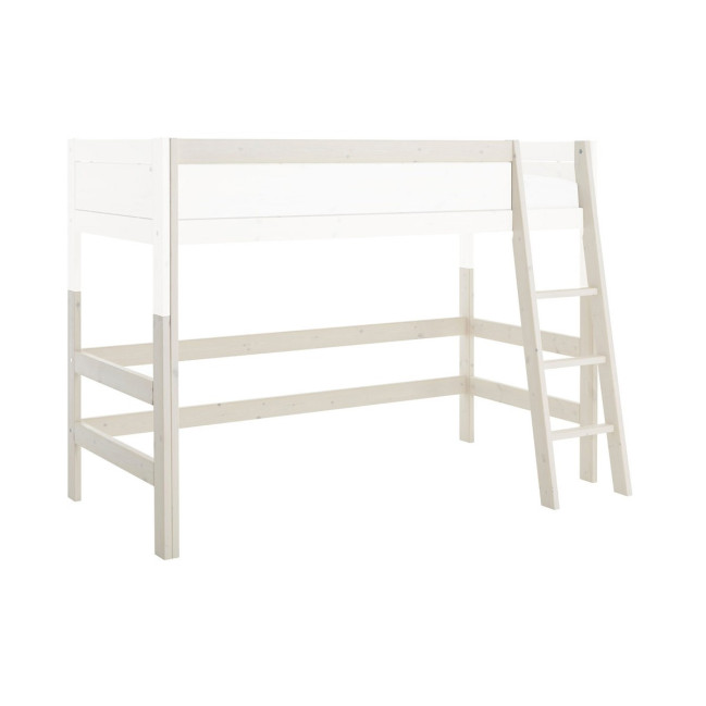 Lifetime conversion kit to loft bed with sloping ladder whitewash