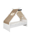 Lifetime Cool Kids Bed avec Tipi Surf blanc