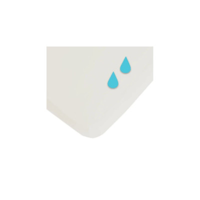 Lifetime Fitted Sheet Elastic White Baby / Junior