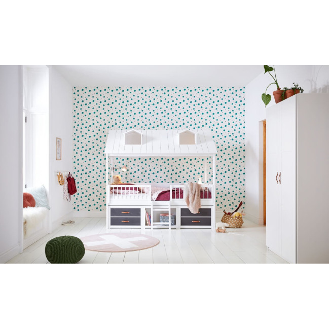 Letto cabina Beachouse Lifetime con telaio a doghe a rullo