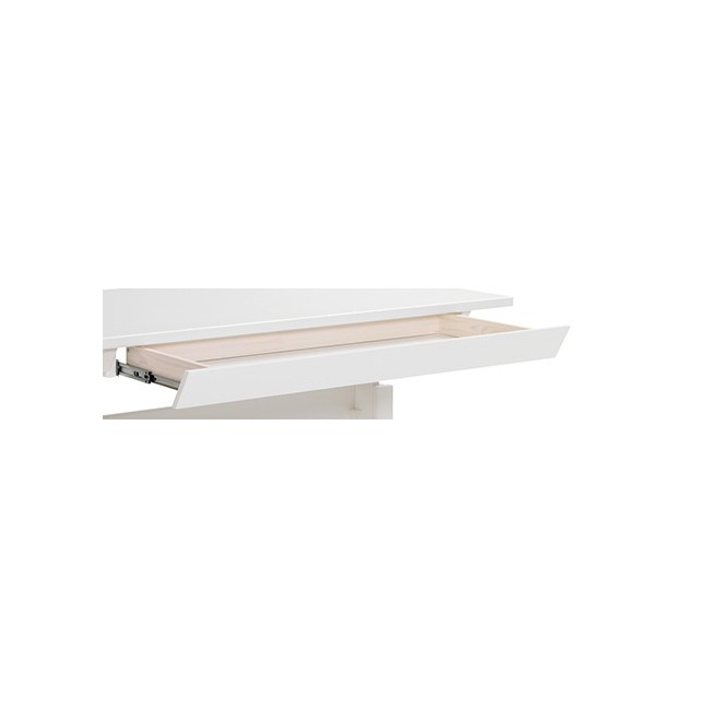 Lifetime drawer for 120cm desks white lacquered