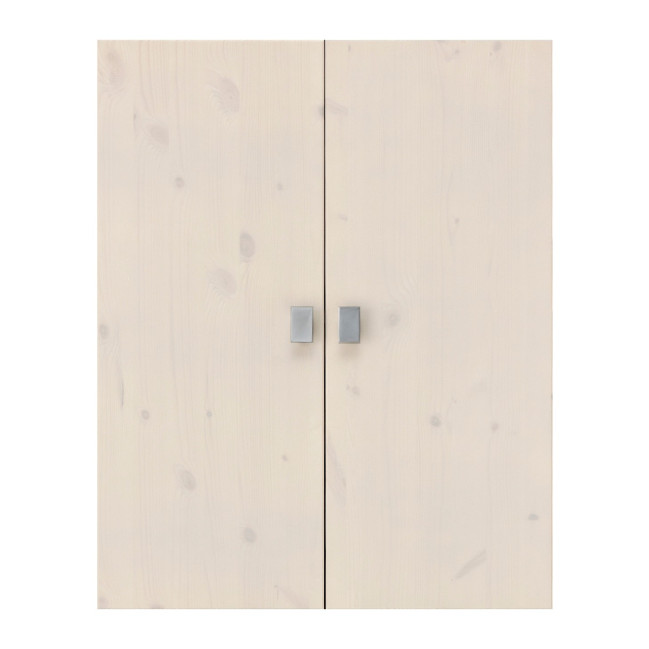 LifeTime large door set for shelf whitewash