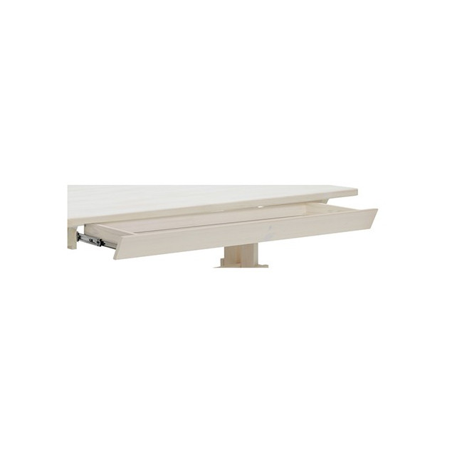 Lifetime drawer for 120cm desks whitewash