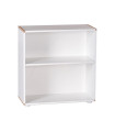 Manis-h Quadratisches Regal mit 1 Boden Snow white