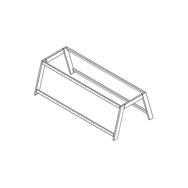 Lifetime roof construction for Hangout whitewash