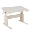 Lifetime Schreibtisch höhenverstellbar/schrägstellbar whitewash