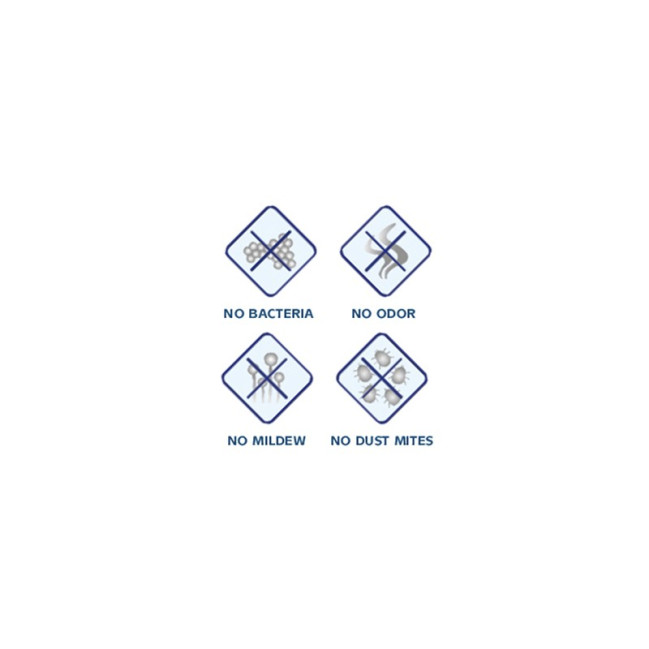 LifeTime 5-zone mattress with comfort foam H2, 140x200 cm, height 15 cm