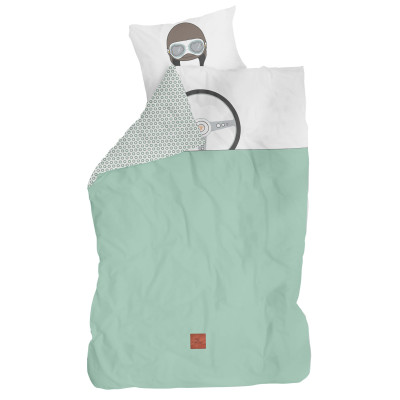 Lifetime Children's Bedding Road Trip Race con cerniera 160 cm x 210 cm