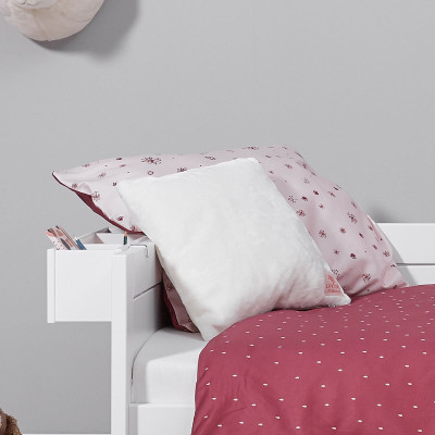 Base letto Lifetime combi 1- 120x200 cm con box letto e DLR bianco