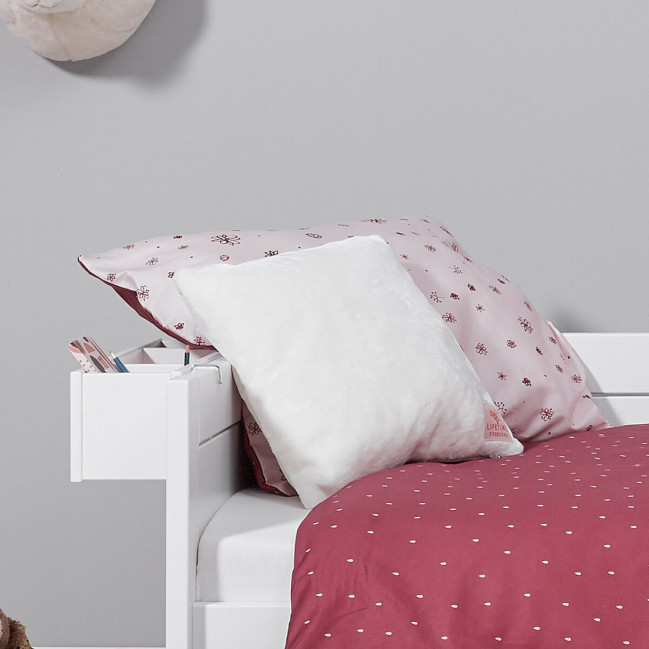 Letto base Lifetime 90x200 cm con ampio box letto e RLR bianco