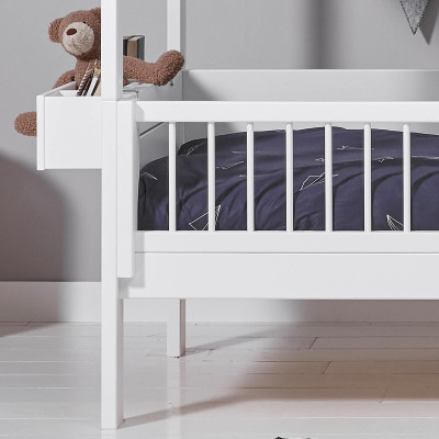 Lifetime 2 in 1 bed Beachhouse V2 with deluxe slatted frame white