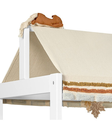 Toit en tissu Lifetime - Canoe Adventure, y compris les feuilles et les écureuils