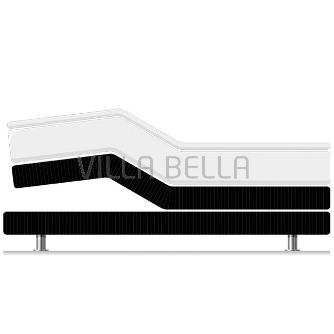 San Gottardo Cadre à lattes Locarno Elektro 2M 100 x 200 cm