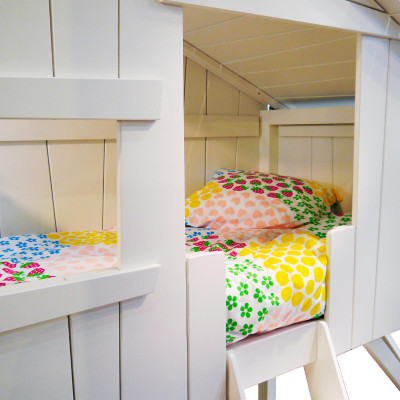 Mathy by Bols Baumhaus Cabane Einzelbett 120 cm, weiss