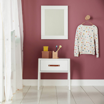 Letto a baldacchino Life-Time Fairy 90x200 cm con rete a doghe deluxe bianca