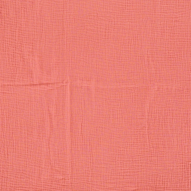 Träumeland Babydecke aus Musselin Aprikose 75 x 100 cm