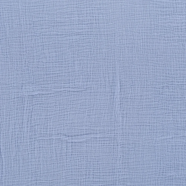 Couverture bébé Träumeland en mousseline bleu clair 75 x 100 cm
