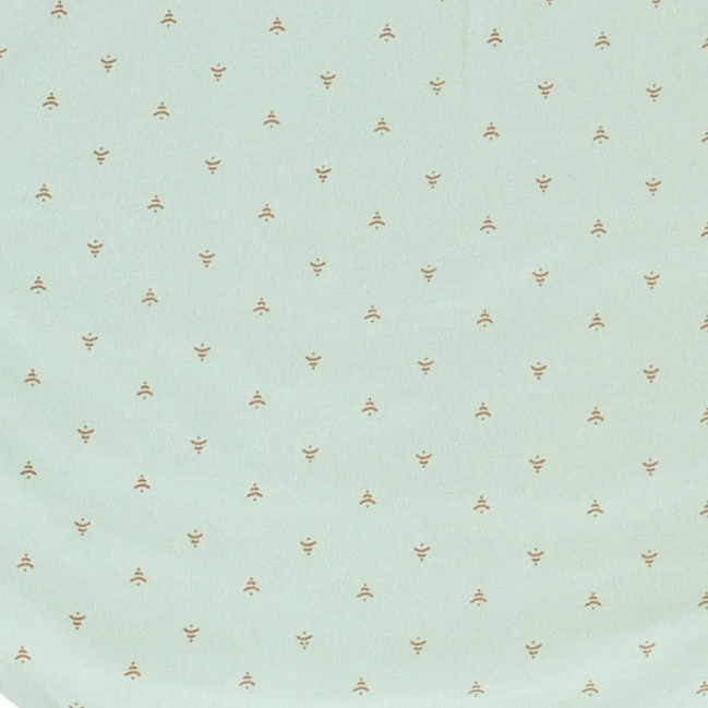 Träumeland nursing pillow cotton Twister green