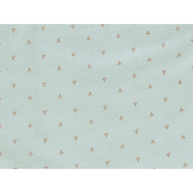 Träumeland Coussin d'allaitement coton Twister bleu